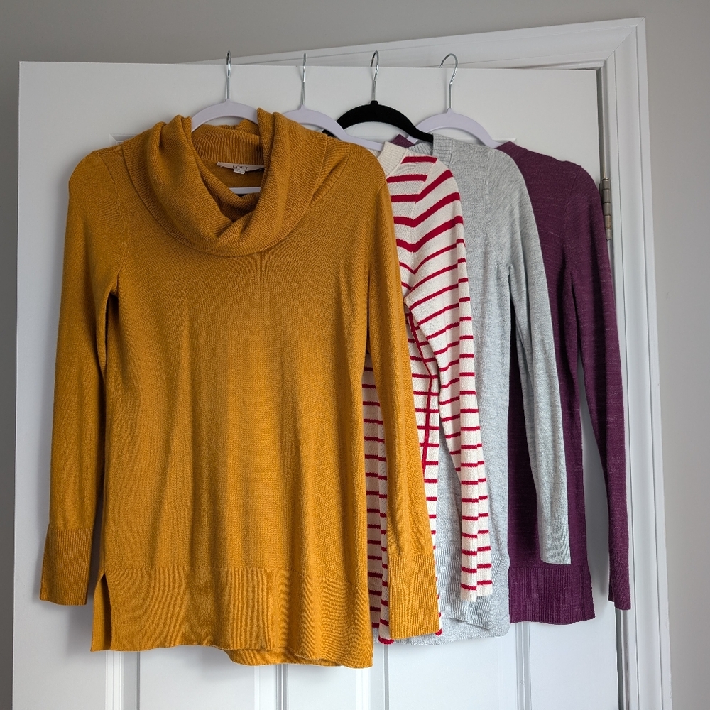 LOFT Women's Sweater Bundle | Get All 4 | Like New